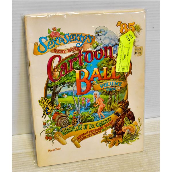 VINTAGE SEX TO SEXTY'S CARTOON BOOK #1