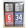 Image 1 : 2 TIM HORTONS COLLECTIBLE NHL HOCKEY STICKS