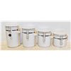 Image 1 : KITCHEN STORAGE CONTAINERS SET OF 4