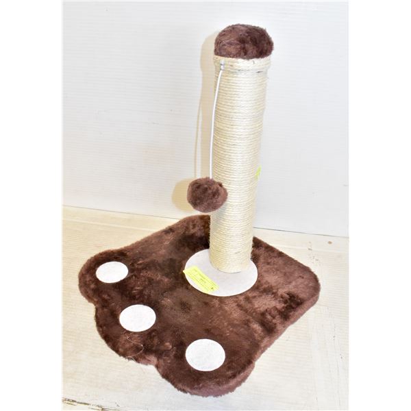 NEW CAT SCRATCH POST WITH TETHER BALL