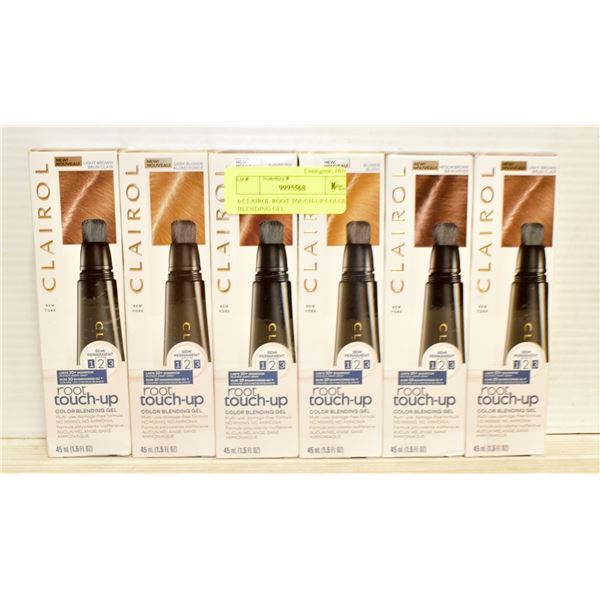 6 CLAIROL ROOT TOUCH-UP COLOUR BLENDING GEL