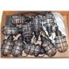 Image 1 : FLAT OF SOLAR STRING CAGE LIGHTS 10 BULBS