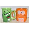 Image 1 : PAIR OF M&M COLLECTOR MUGS HIS AND HERS