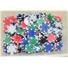 Image 1 : LARGE VOLUME OF POKER CHIPS - 15LBS APPX.