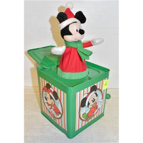 DISNEY JACK IN THE BOX MICKEY AND FRIENDS