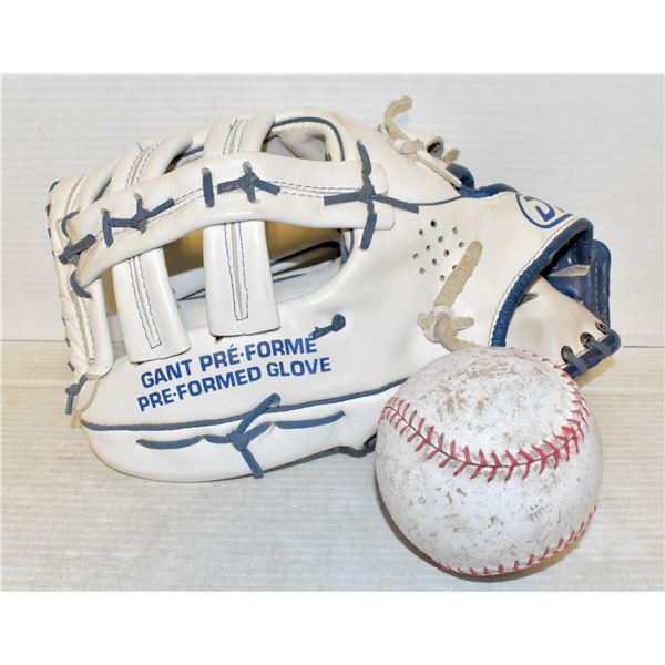 VINTAGE LEFT HAND DR-PRE FORMED DEEP POCKET BALL