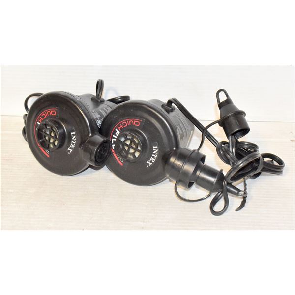 PAIR OF ELECTRIC INFLATION PUMPS