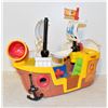 Image 1 : VINTAGE FISHER PRICE LITTLE PEOPLE PIRATE SHIP