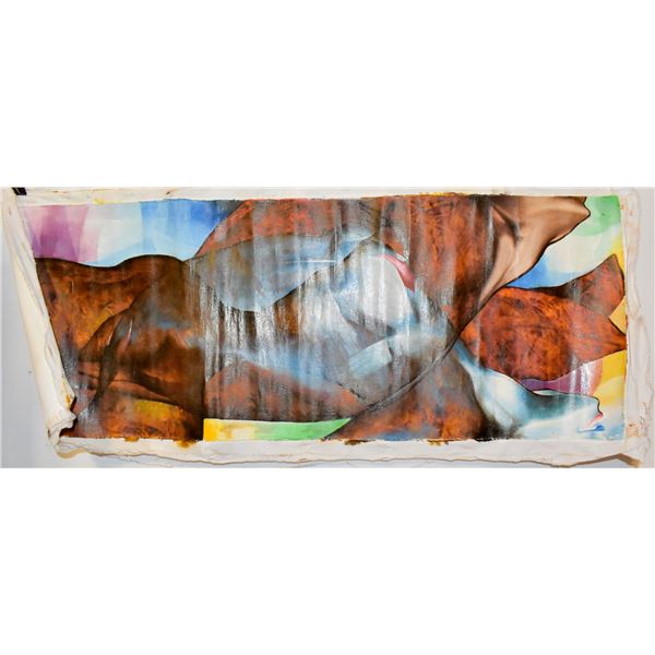 UNFRAMED CANVAS PAINTING