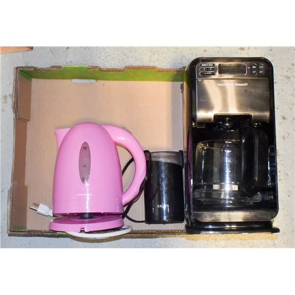 HAMILTON BEACH COFFEE MAKER/ OVEN KETTLE/