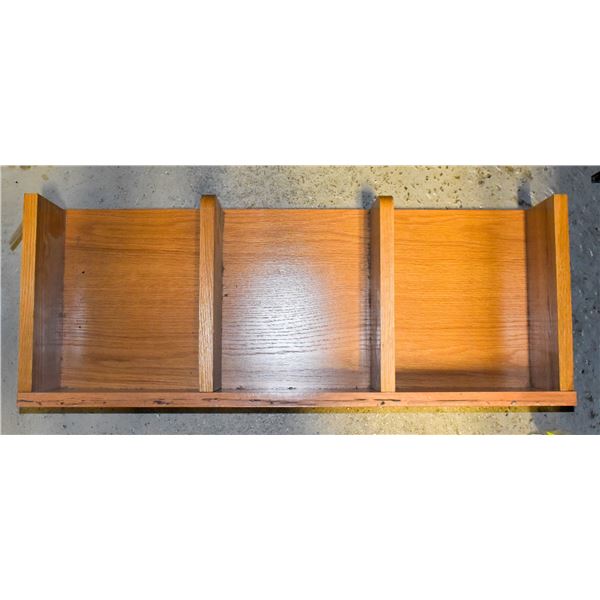 OAK CORNER CABINET