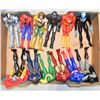 Image 1 : FLAT OF SUPER HERO ACTION FIGURES