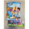Image 1 : KIDS 80PC MEGA BLOCKS AND 12PC PUFFY PAINT SET