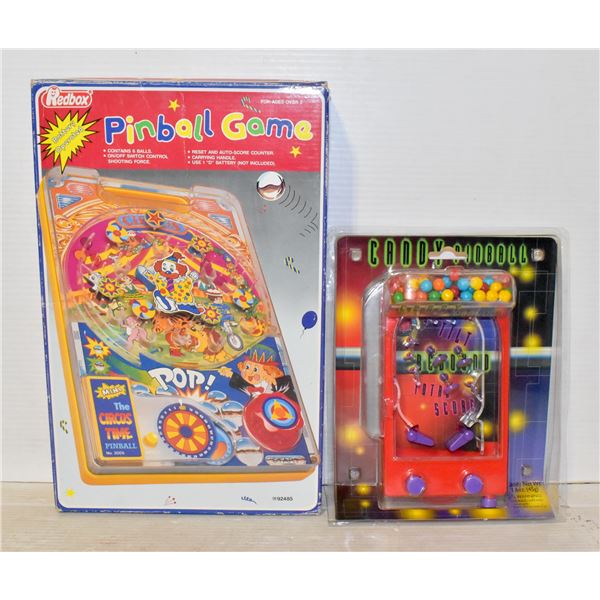 2 PINBALL GAMES