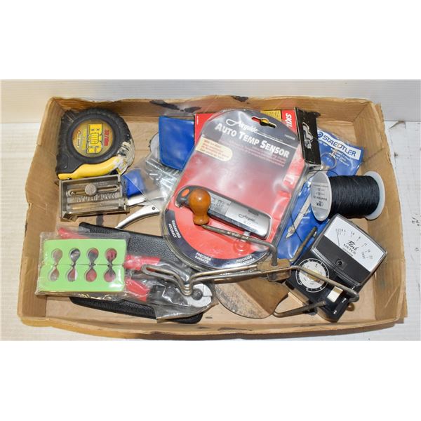 FLAT OF ASSORTED TOOLS & MORE
