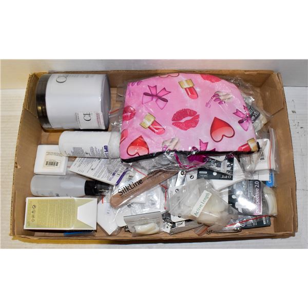 FLAT OF VARIOUS NEW NAIL CARE ITEMS