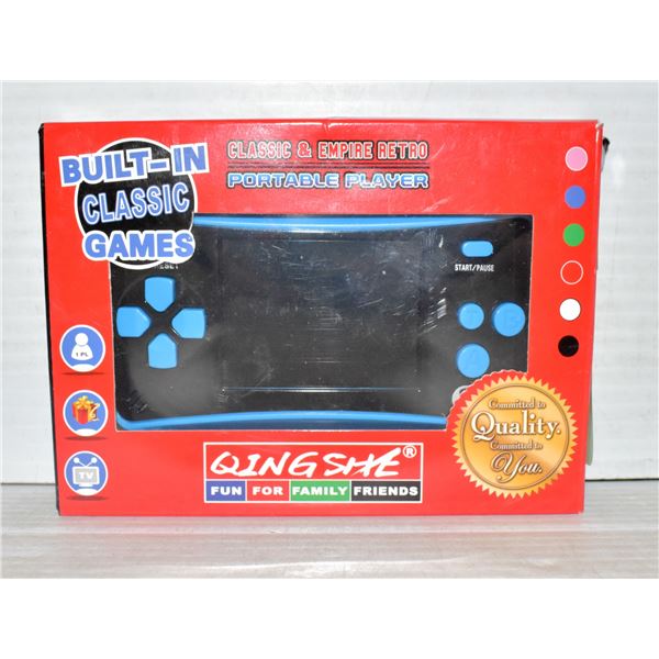QUINGSHE CLASSIC & EMPIRE RETRO PORTABLE GAME