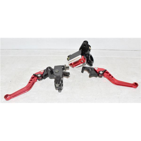 SET OF NEW ALUMINUM BIKE HANDLES