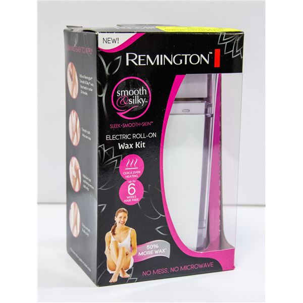 REMINGTON SMOOTH & SILKY ELECTRIC ROLL-ON WAX KIT