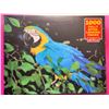 Image 1 : 2)  FACTORY SEALED 1000 PCE PUZZLE AFRICAN MACAW.