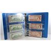 Image 4 : BINDER COLLECTION OLD $1 & $2 BILLS