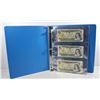 Image 6 : BINDER COLLECTION OLD $1 & $2 BILLS