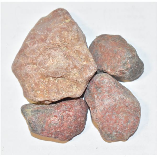 210G RAW RED JASPER HEALING STONE SPECIMENS