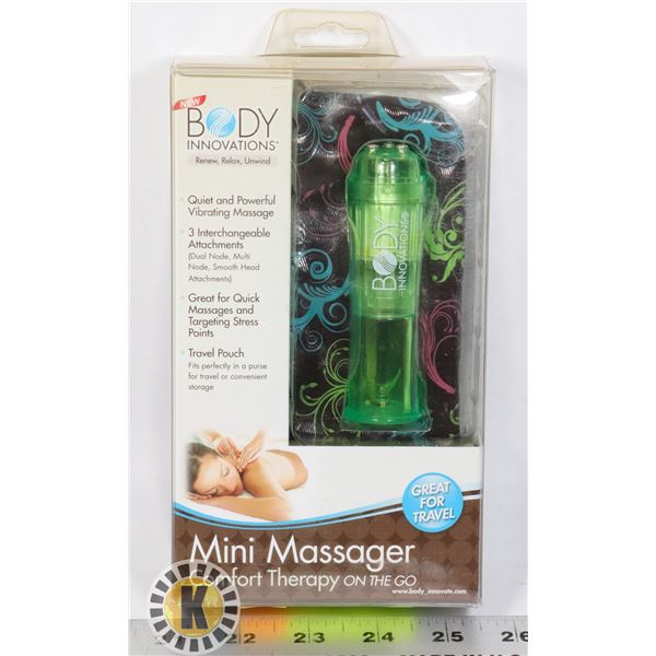 NEW BODY INNOVATIONS MINI MASSAGER