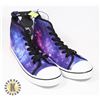 Image 1 : NEW COSMIC PATTERN, HIGH TOP WOMEN'S SHOES. SIZE