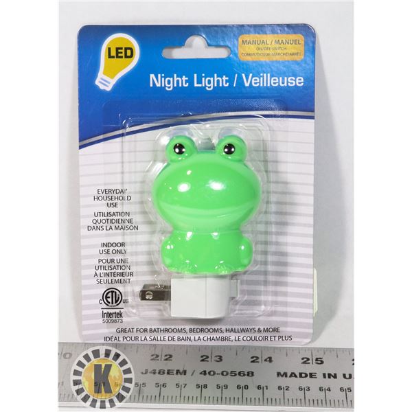 NEW BABY FROG LED NIGHT LIGHT