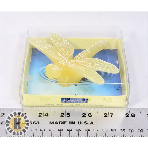 NEW DRAGONFLY FLOATING CANDLE