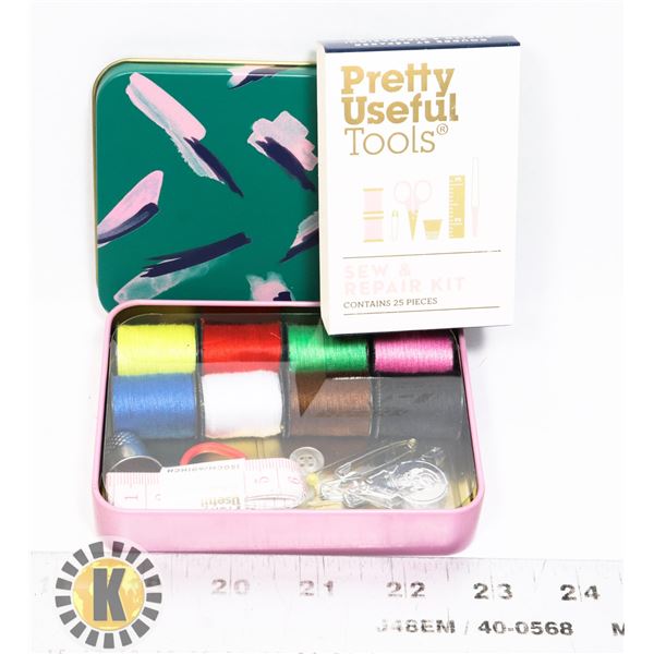 NEW PRETTY USEFUL TOOLS SEW AND REPAIR KIT