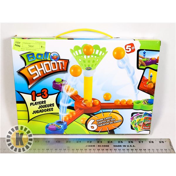 NEW BALL SHOOT GAME 1-3 PLAYERS