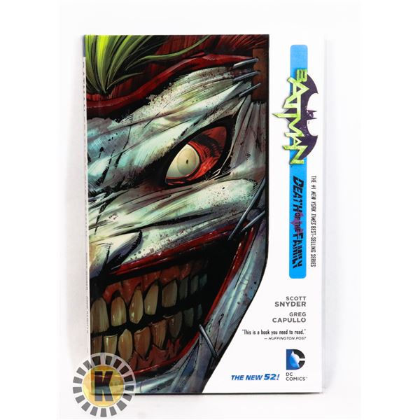 BATMAN DEATH OF THE FAMILY HARD COVER GRAPHIC