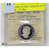 Image 1 : 2006 SILVER 50 CENT GOLD PLATED REVERSE - ULTRA