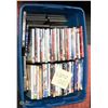 100 ASSORTED DVDS IN TOTE