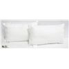 Image 1 : PAIR OF WHITE ACCENT/THROW PILLOWS