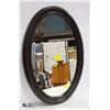 Image 1 : OVAL SHOWHOME FRAMED WALL MIRROR
