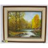 Image 1 : FRAMED CANVAS PAINTING