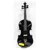 Image 1 : VIOLIN 4/4 BLACK WITH BOW - HARD CASE