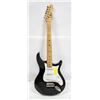 Image 1 : BENRINGER ELECTRIC GUITAR BLACK WITH SOFT CASE