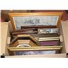 Image 1 : BOX OF FRAMES AND PICTURES