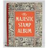 Image 1 : CLASSIC MAJESTIC STAMP ALBUM WITH COLLECTOR