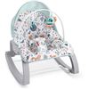 Image 1 : NEW FISHER PRICE DELUXE INFANT-TO-TODDLER ROCKER