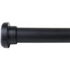 Image 1 : NEW 42"-72" BLACK SPRING LOADED TENSION BAR