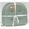 Image 1 : PAIR OF NEW GREEN SEAT CUSHIONS