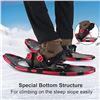 Image 1 : PAIR OF NEW GPENG 821 SNOW SHOES WITH TREK POLES