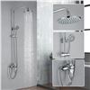 Image 1 : NEW REPACKED CHROME WALL MOUNTED SHOWER FIXTURE