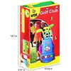 Image 1 : NEW KIDS PRACTICE GOLF SET WITH WHEELED BAG
