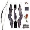 Image 1 : NEW REPACKED 60" TAKEDOWN LONG BOW, ARCHERY